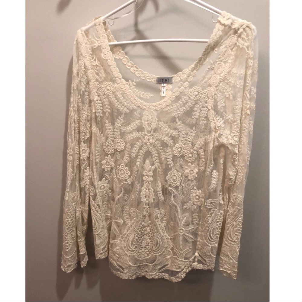 Lace shirt